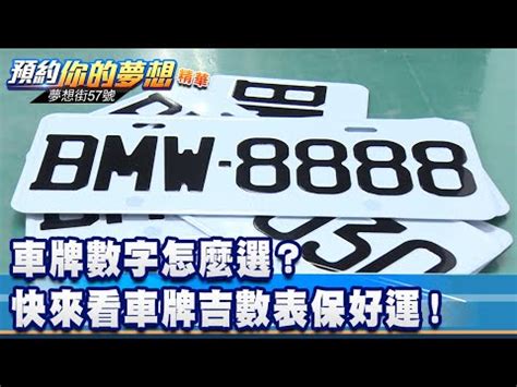 車牌 風水|好運車牌號碼選購指南：解讀車牌數字的吉利寓意 